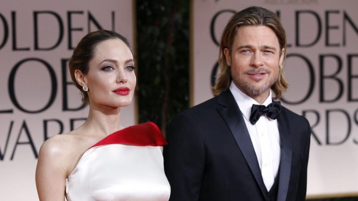 Angelina Jolie y Brad Pitt, en el 2013.