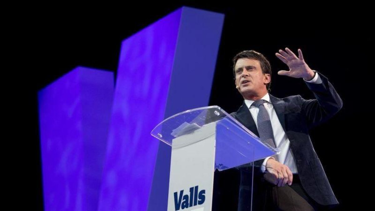 Valls presenta su campaña electoral.