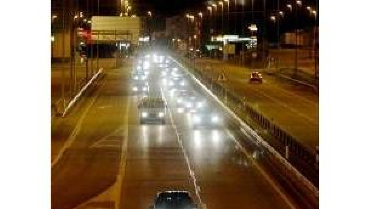 La Nacional 120 registró problemas de tráfico en sentido León