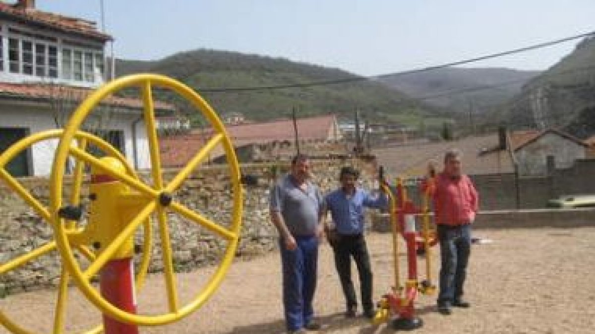 Los mayores pueden disfrutar del parque biosaludable.