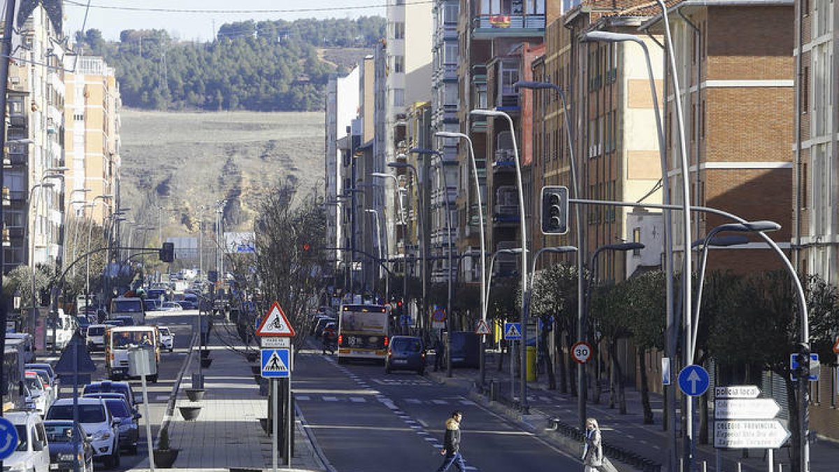 Vista de la avenida Fernández Ladreda. RAMIRO