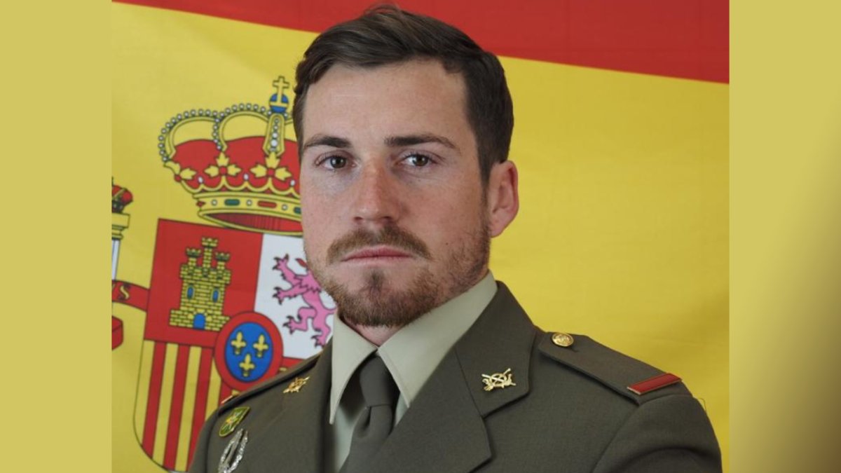 El soldado Adrián Roldán Marín. EJÉRCITO DE TIERRA/X(TWITTER)