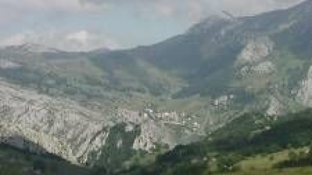 Vista de un municipio de Picos de Europa, zona integrante del plan de Actuación Preferente