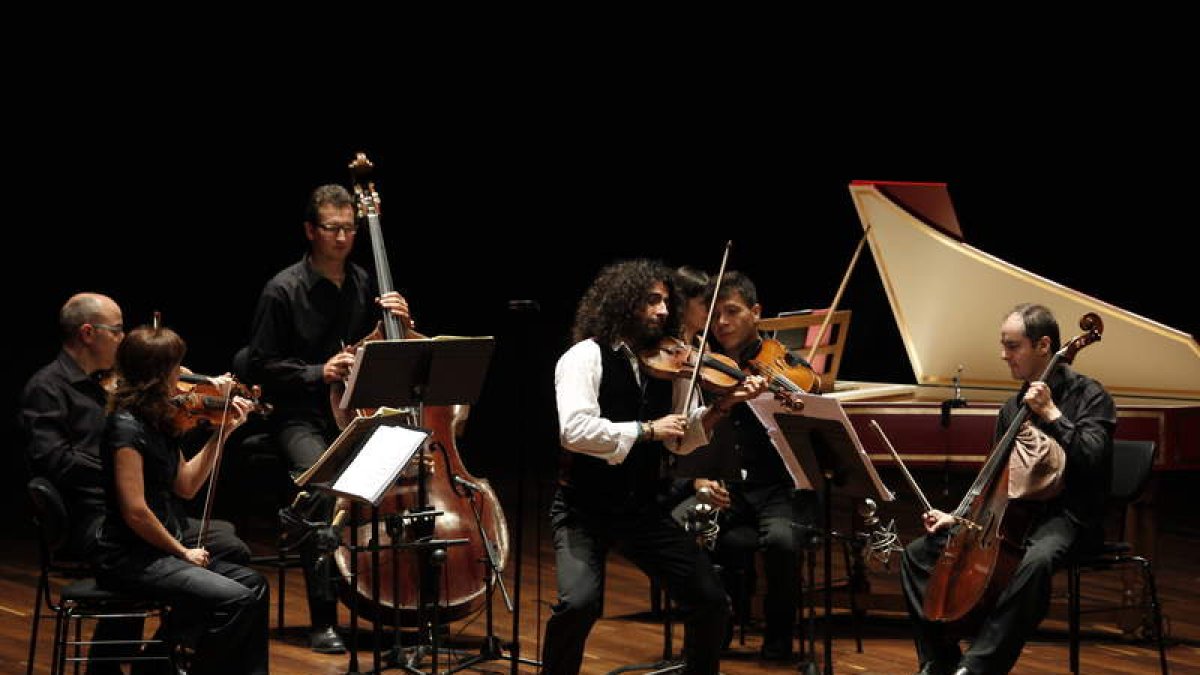 El Ensemble de la Orquesta Ibérica, el año pasado, cuando tocó con Ara Malikian.