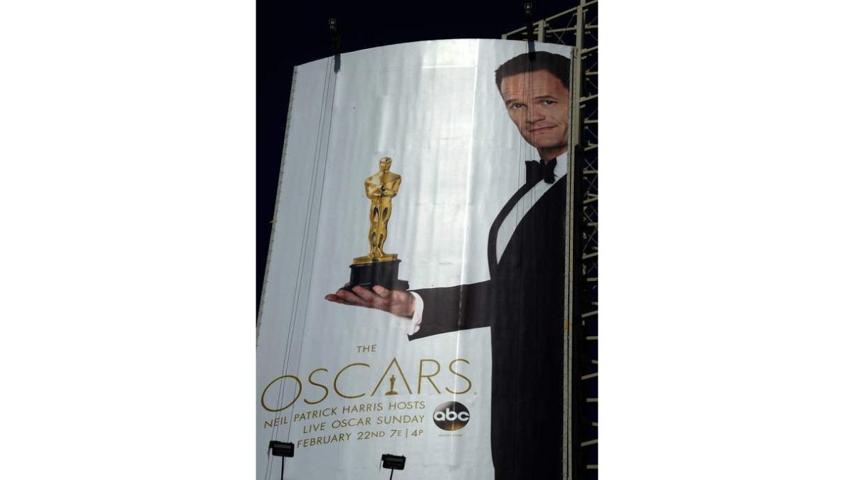 Valla de los Oscar con el actor Neil Patrick Harris.