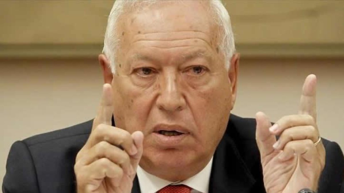 El ministro de Asuntos Exteriores, José Manuel García Margallo, en una reciente comparecencia en comisión.