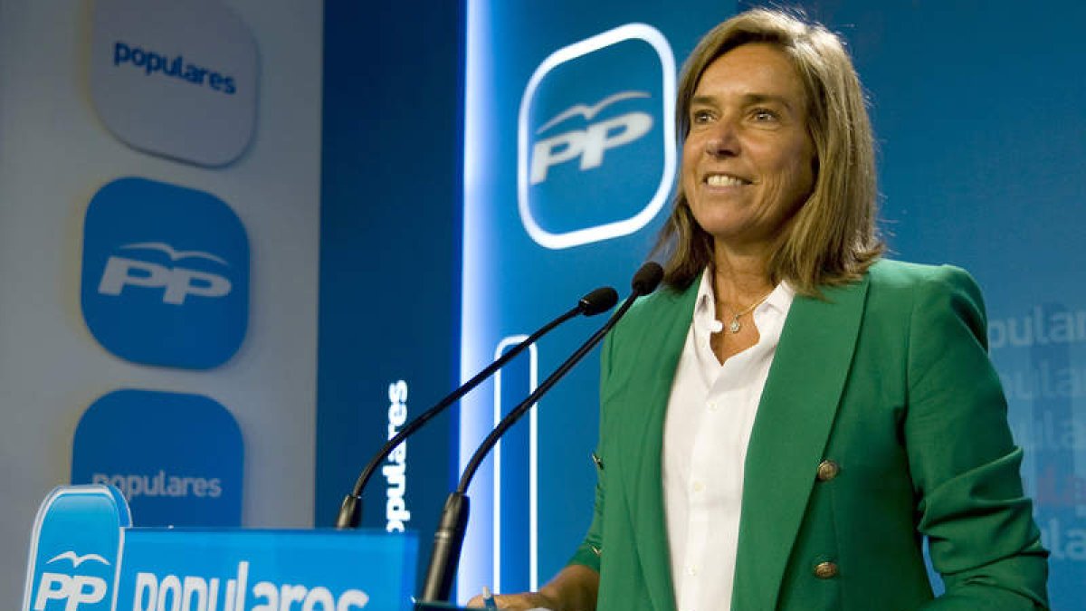 La responsable del comité de campaña del PP, Ana Mato, en una imagen de archivo.