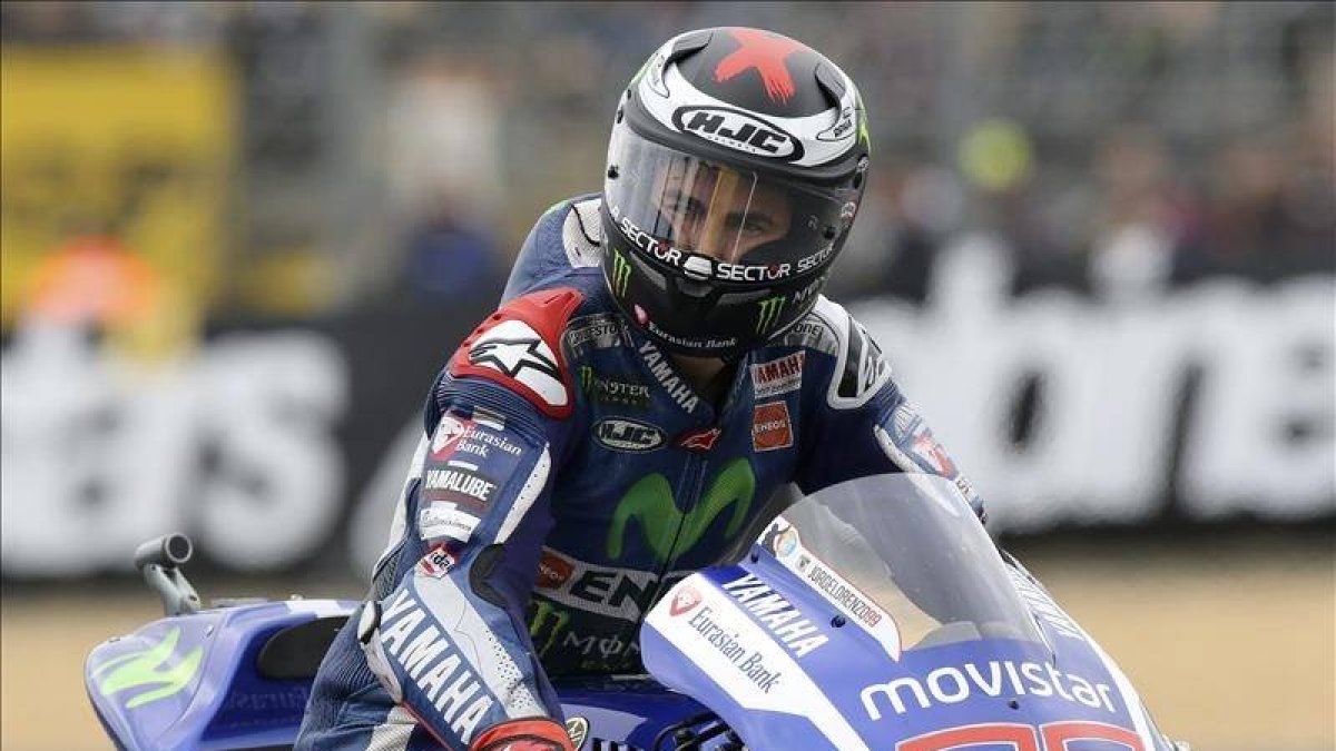 Lorenzo en Le Mans.