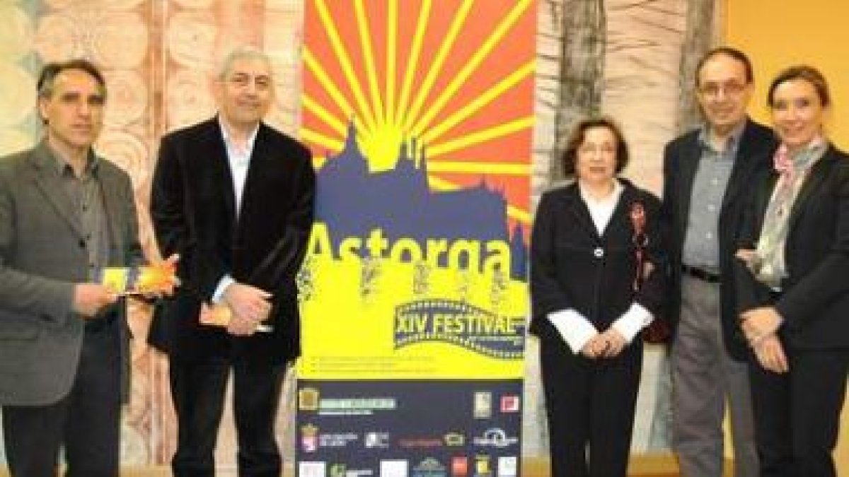 Presentación del XIV Festival de Cine Astorga que se celebrará del 1 al 10 de septiembre.