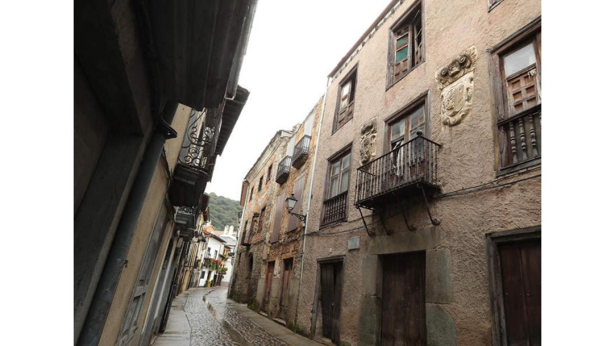 La calle del Agua de Villafranca, en una imagen de archivo. L. DE LA MATA