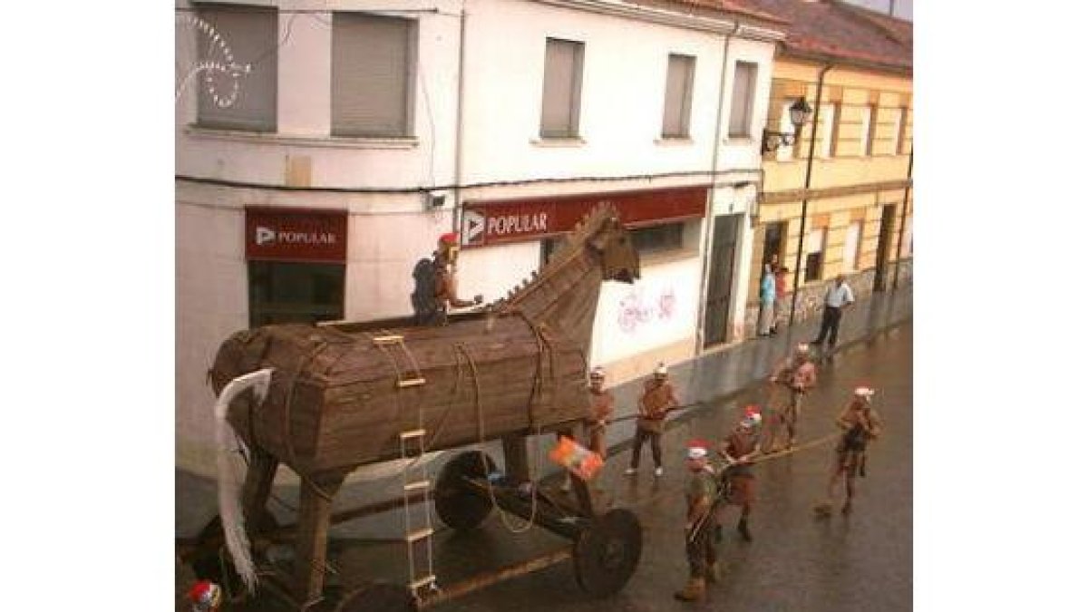 El año pasado la localidad organizó un desfile de carrozas