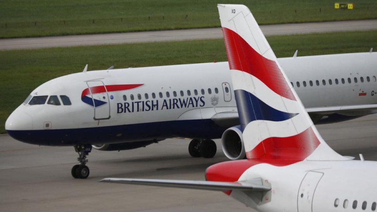 Aviones de British Airways.