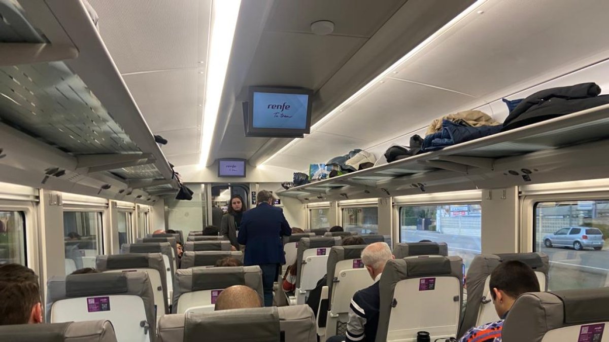 Interior del tren. RAMIRO