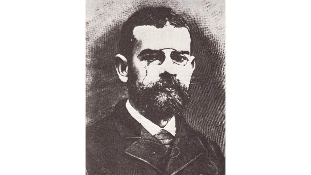El escritor Leopoldo Alas, Clarín (Zamora, 1852-Oviedo, 1901)