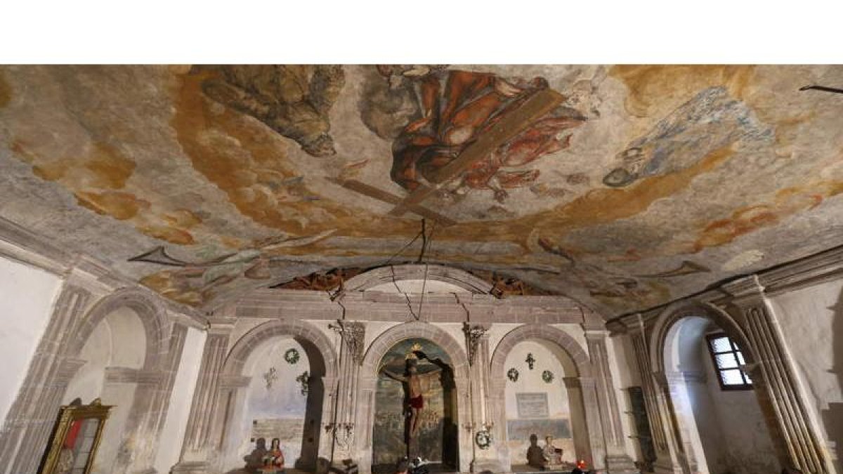 Interior del convento de la Anunciada en Villafranca. ANA F. BARREDO