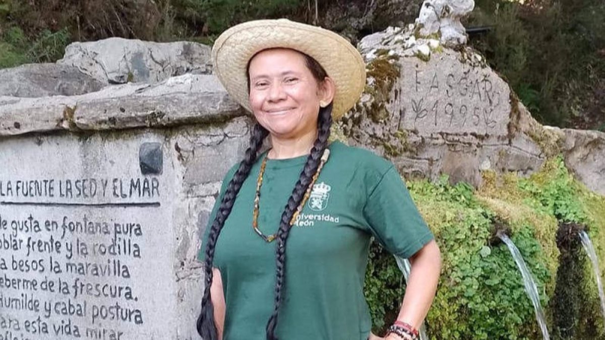 La joven estudiante María Mercedes Lozada. DL