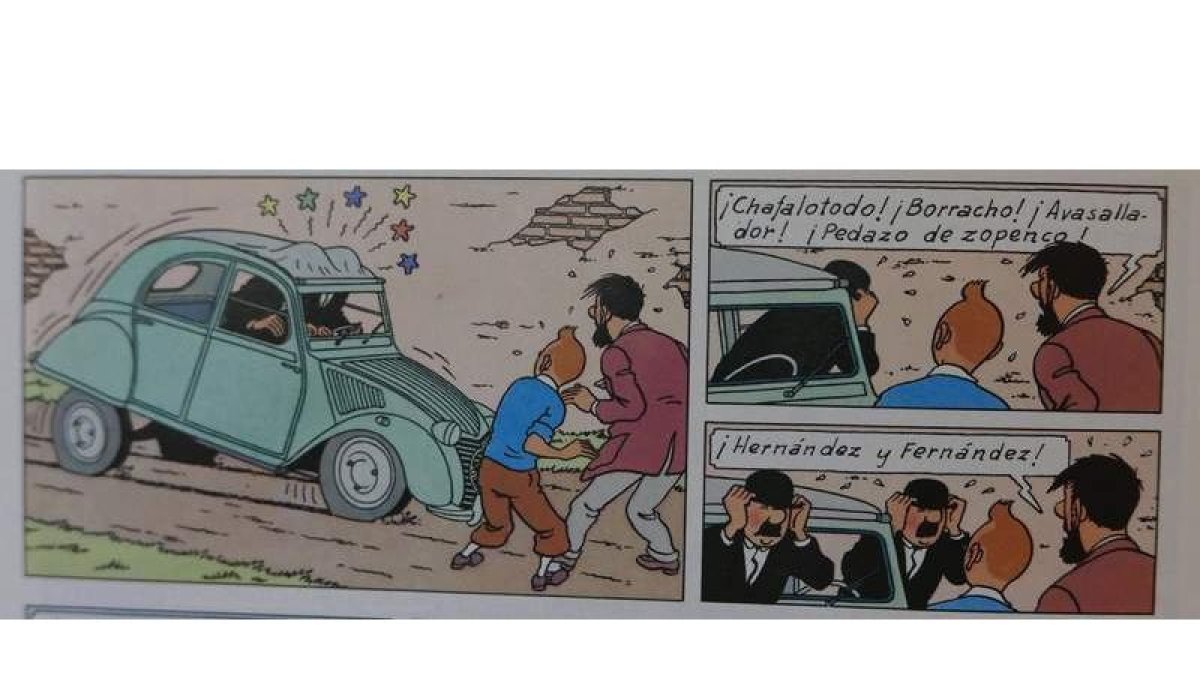 1956: plancha 12, viñeta A1… y siguientes; «El asunto Tornasol» lanzó al 2CV a la fama en la ‘bande dessinée’.
