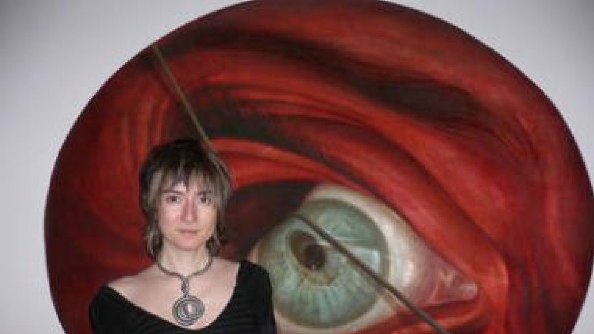 La artista palentina Martina Núñez, que expondrá en el Musac a partir del día 31 de enero
