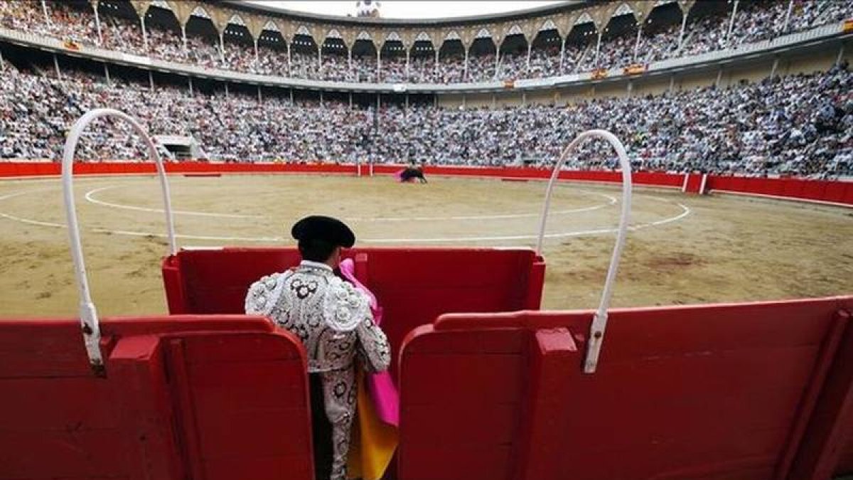 Última corrida de toros en la Monumental, en septiembre del 2011.