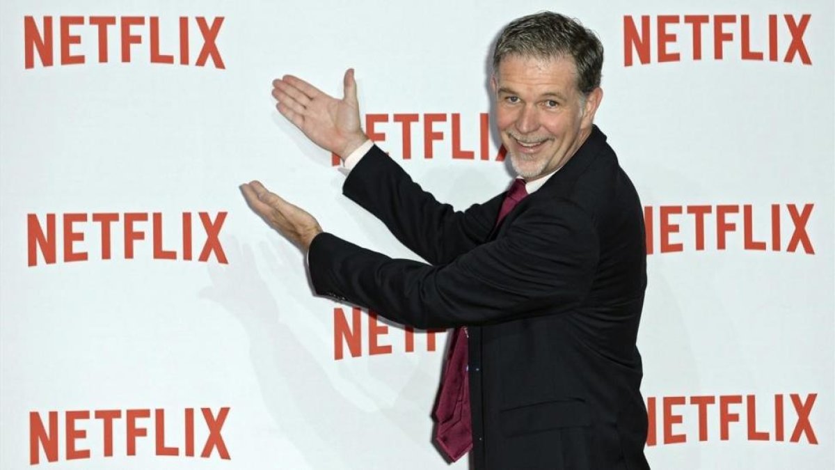 Reed Hastings  consejero delegado de la plataforma de television por internet Netflix.