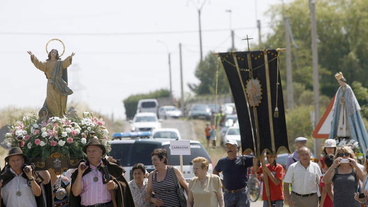 Los patronos de cada localidad procesionarán el domingo en el día grande de las fiestas. B.M.