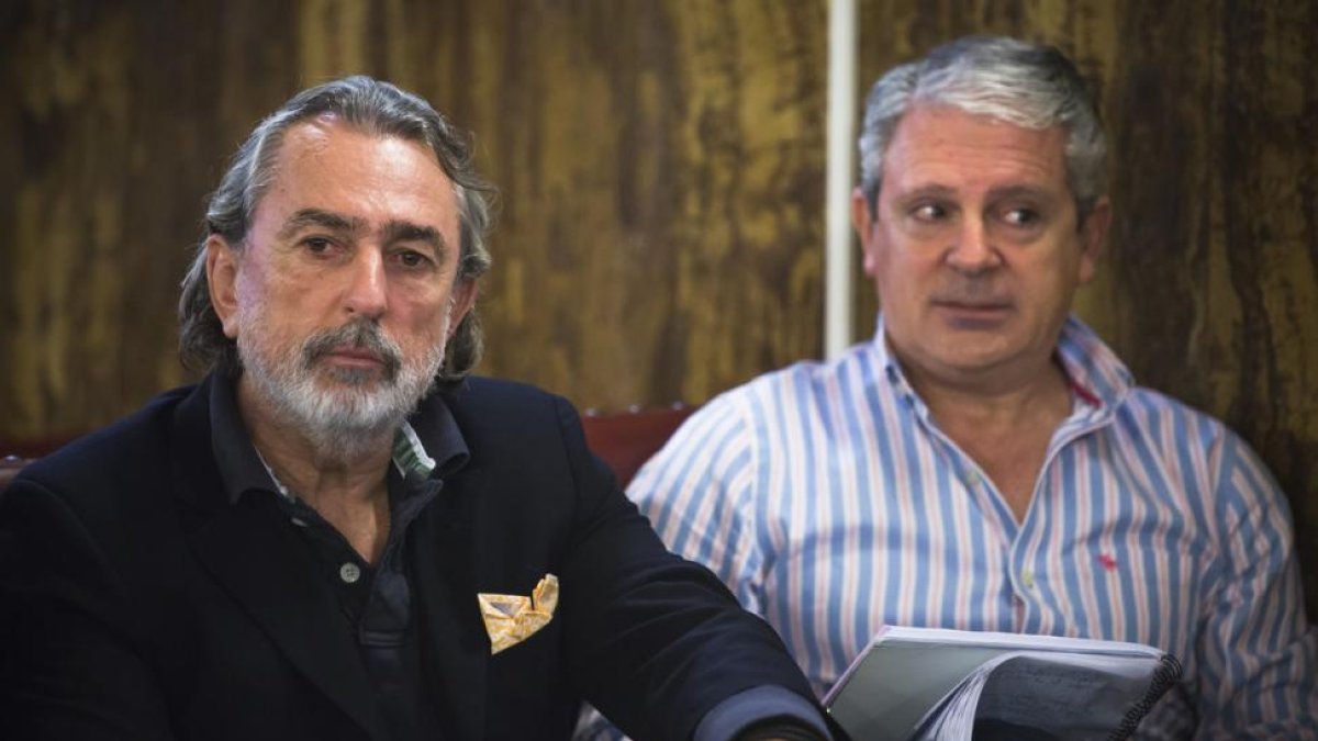 Francisco Correa y Pablo Crespo, cabecillas de la red 'Gürtel'.