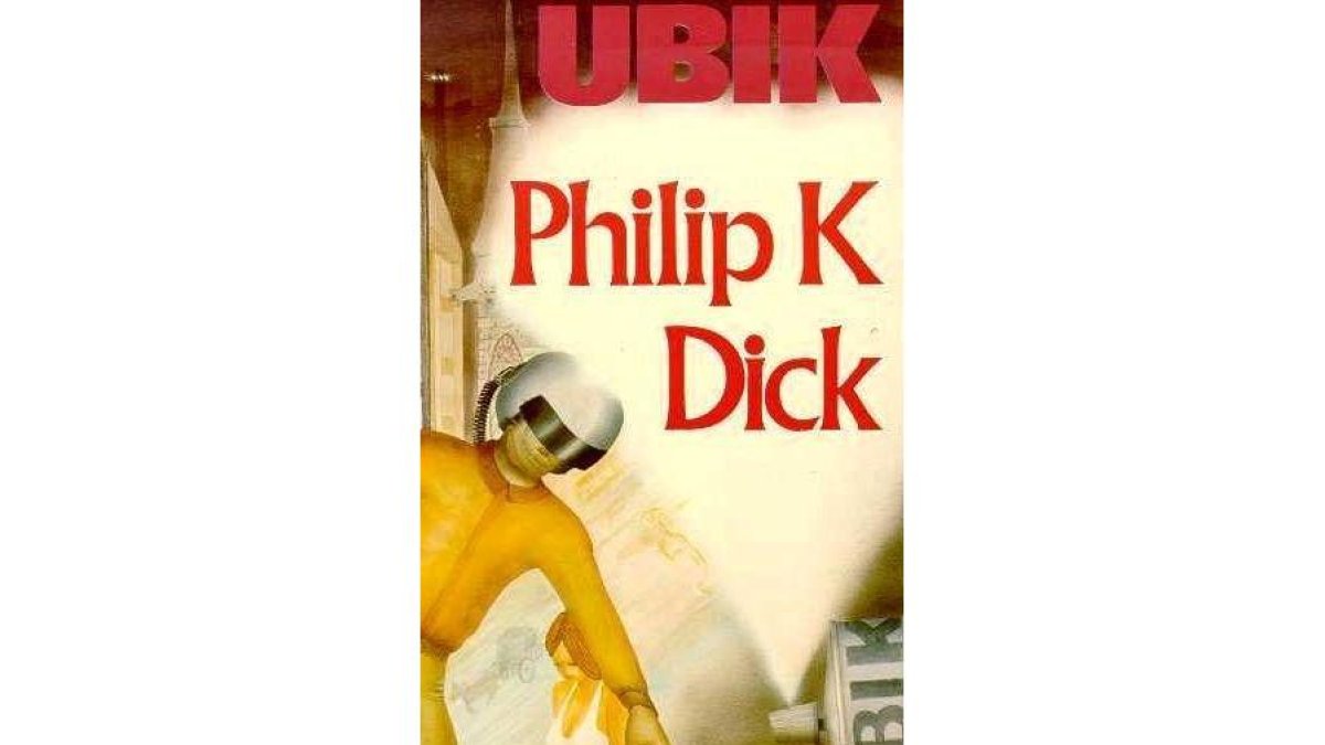 Portada de una de las ediciones de «Ubik», de Philip K. Dick