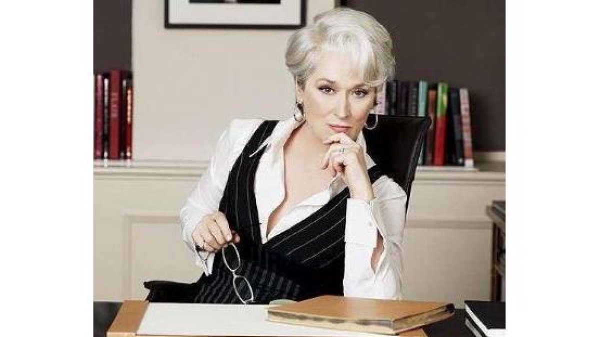 Meryl Streep interpreta a una despótica editora