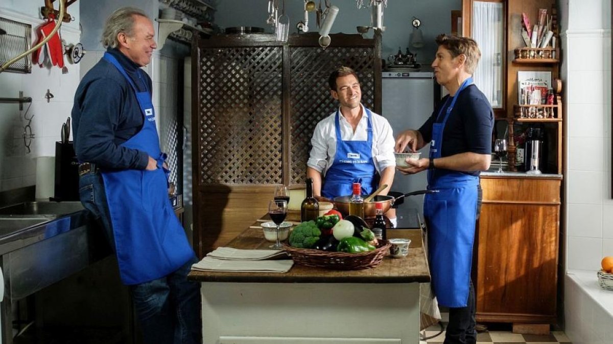 Imagen de Mi casa es la tuya, que ha reunido a Manuel Díaz con su hermano Julio Benítez.