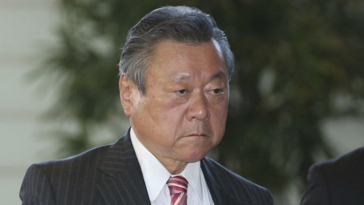 El ministro japonés de ciberseguridad, Yoshitaka Sakurada.