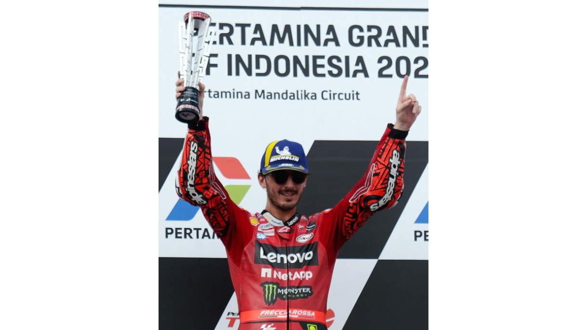 Pecco Bagnaia. WEDDA