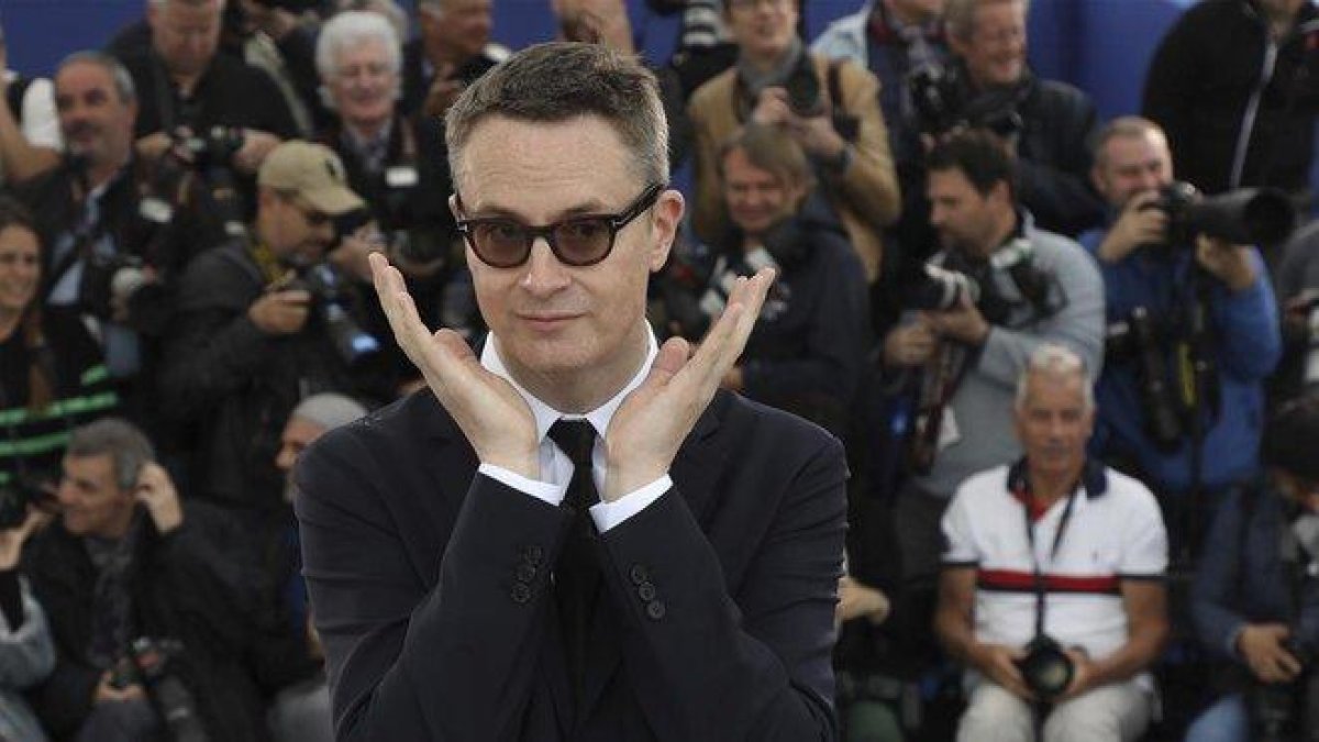 Nicolas Winding Refn, fotografiado en Cannes tras presentar Too old to die young.