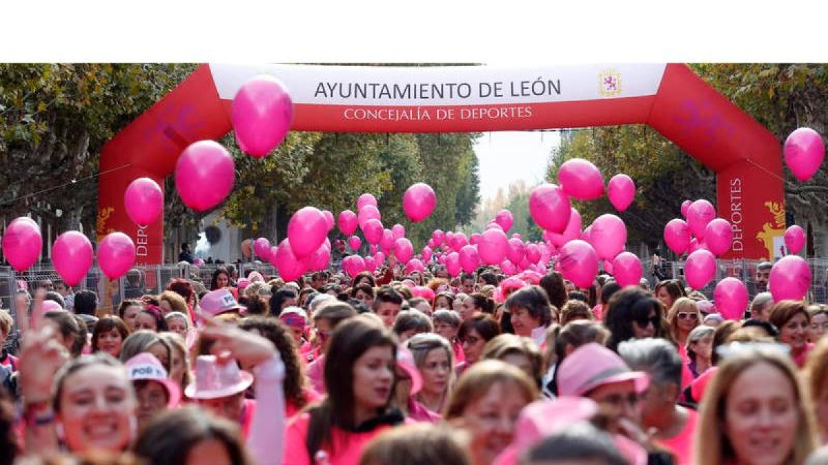 Carrera de la Mujer de 2019, antes de la pandemia. FERNANDO OTERO