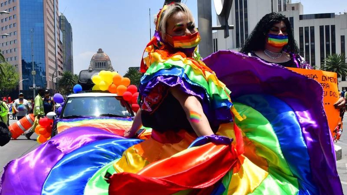 Ciudad de México inundó las calles de color. EFE