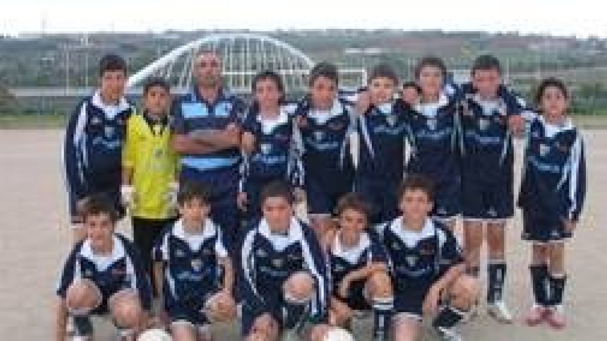 Formación de La Morenica que milita en la 1.ª División Provincial Alevín