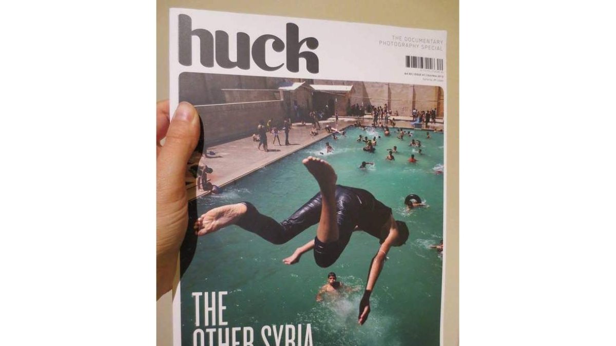 La portada y varias imágenes de JM López incluidas en el nuevo número de ‘Huck’.
