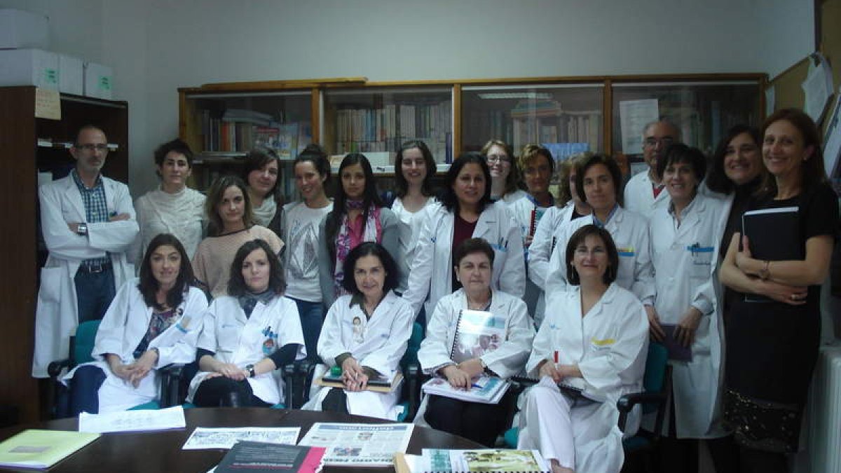 Grupo de promoción de la lactancia materna del centro de Salud Ponferrada II de El Bierzo.