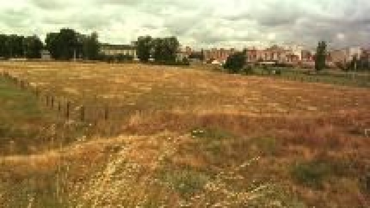 Imagen del polígono de La Lastra, situado entre la avenida Fernández Ladreda y Puente Castro