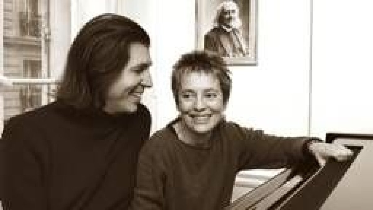 Los pianistas Ricardo Castro, brasileño, y Maria Joao Pires, portuguesa