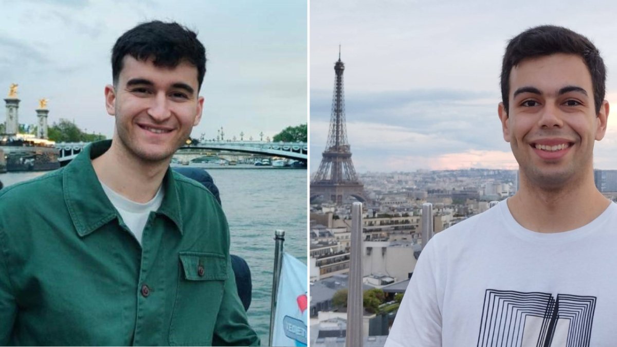 Pablo Barreiro y Mario Álvarez regresan a París, tras cursar allí su último año de Aeronáutica, para presentar su propuesta. DL