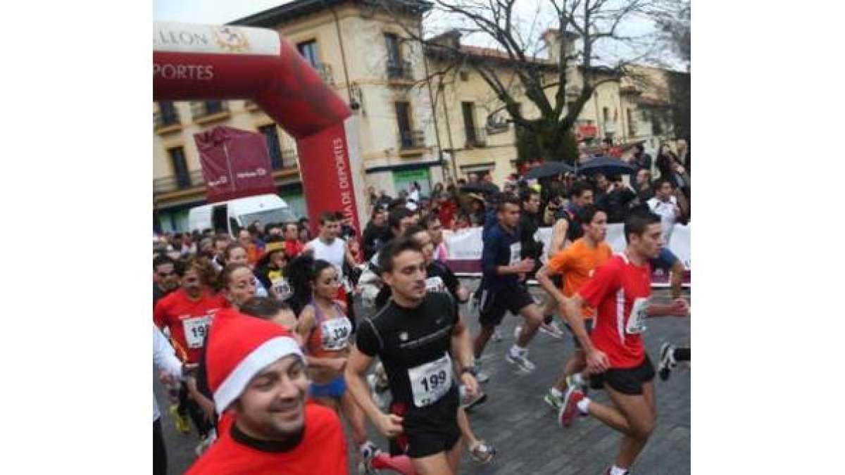 La San Silvestre volverá a reunir a cerca de 5.000 atletas por las calles de León.