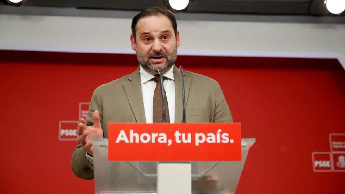 El secretario de Organización del PSOE José Luis Ábalos. J. MARTÍN