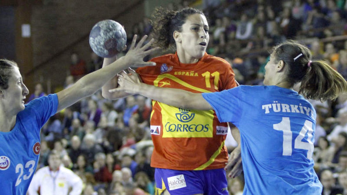 La jugadora española Nuria Benzal.