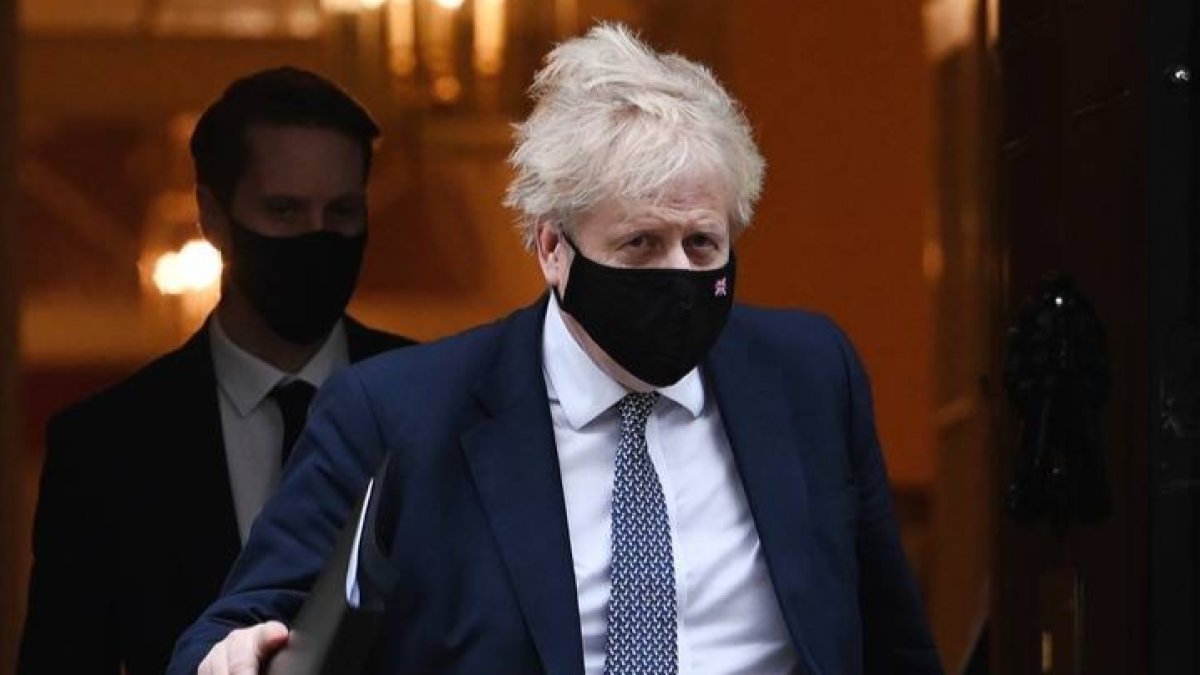 El 'premier' británico, Boris Johnson. ANDY RAIN