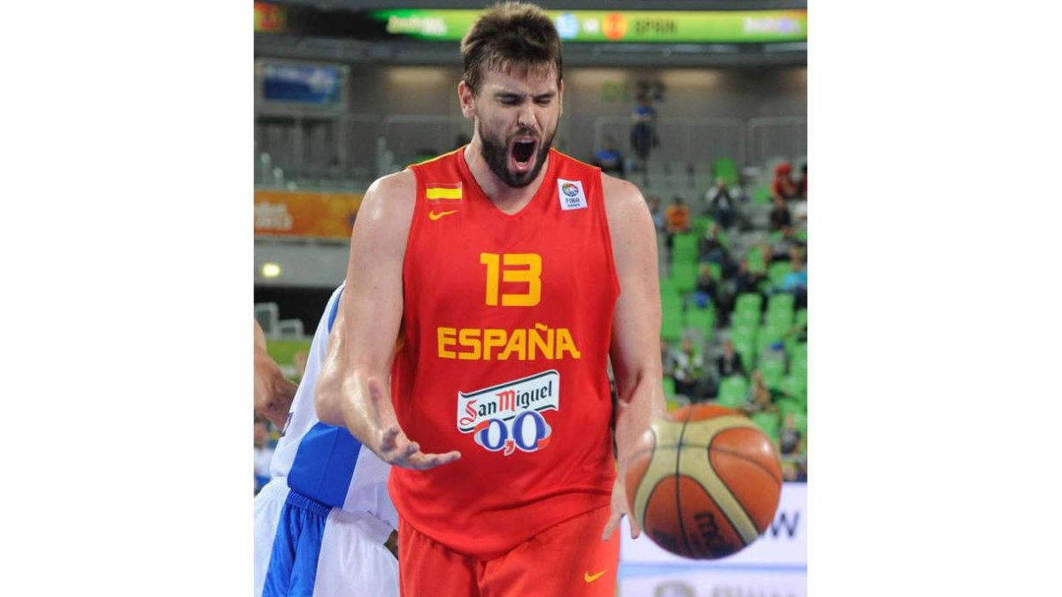 Marc Gasol será la referencia de España contra Italia.