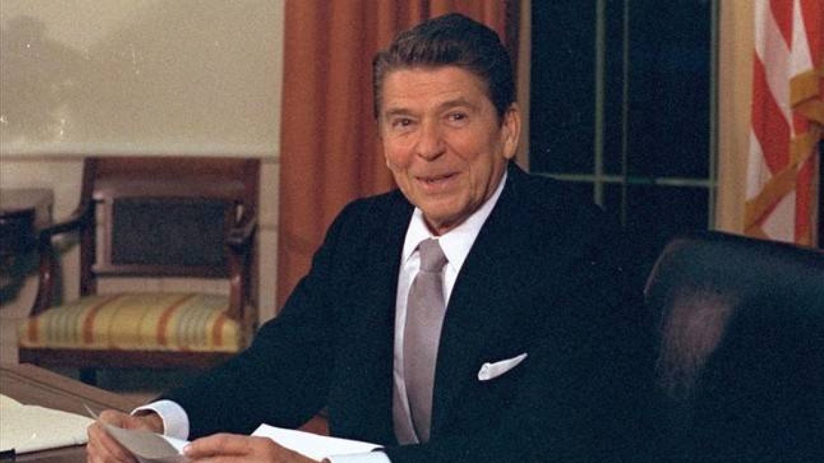 Ronald Reagan, presidente de EEUU entre 1981 y 1989.