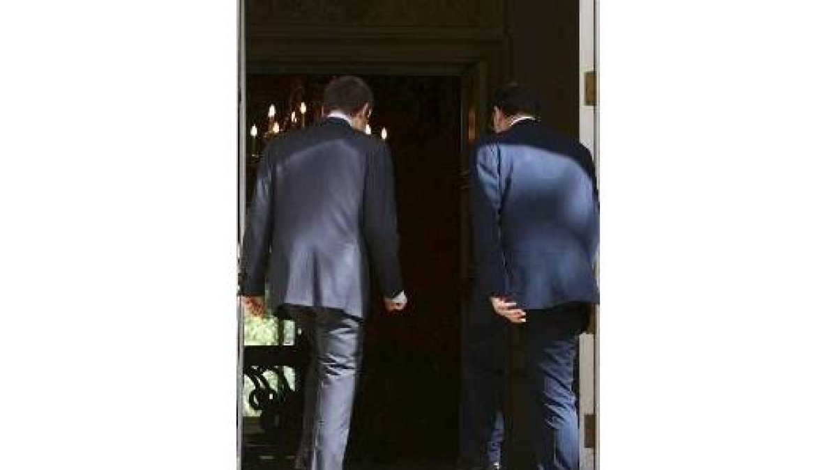 Zapatero y Rajoy se reunieron el pasado mes de julio en Moncloa