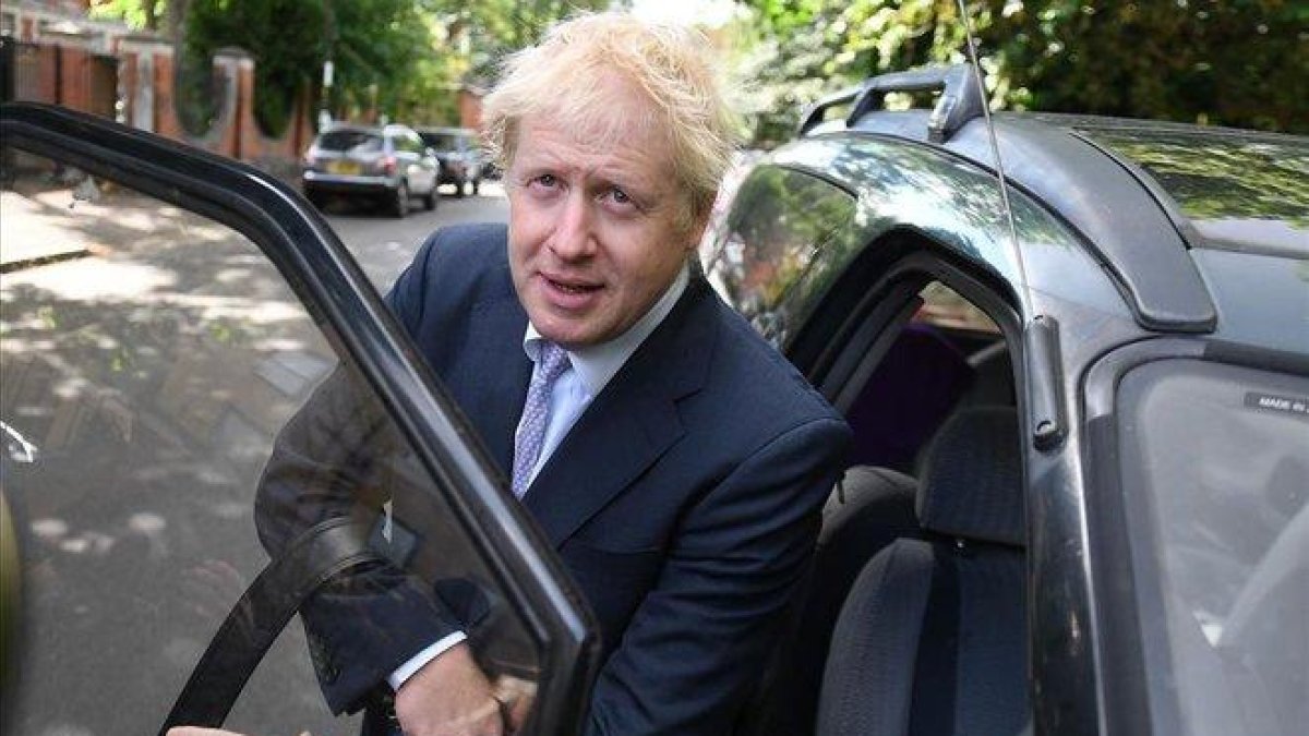 El dirigente conservador Boris Johnson.