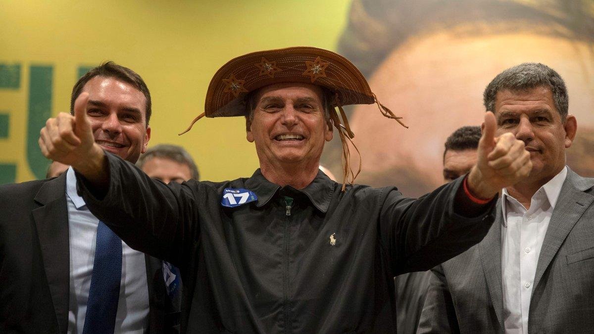 El candidato Jair Bolsonaro