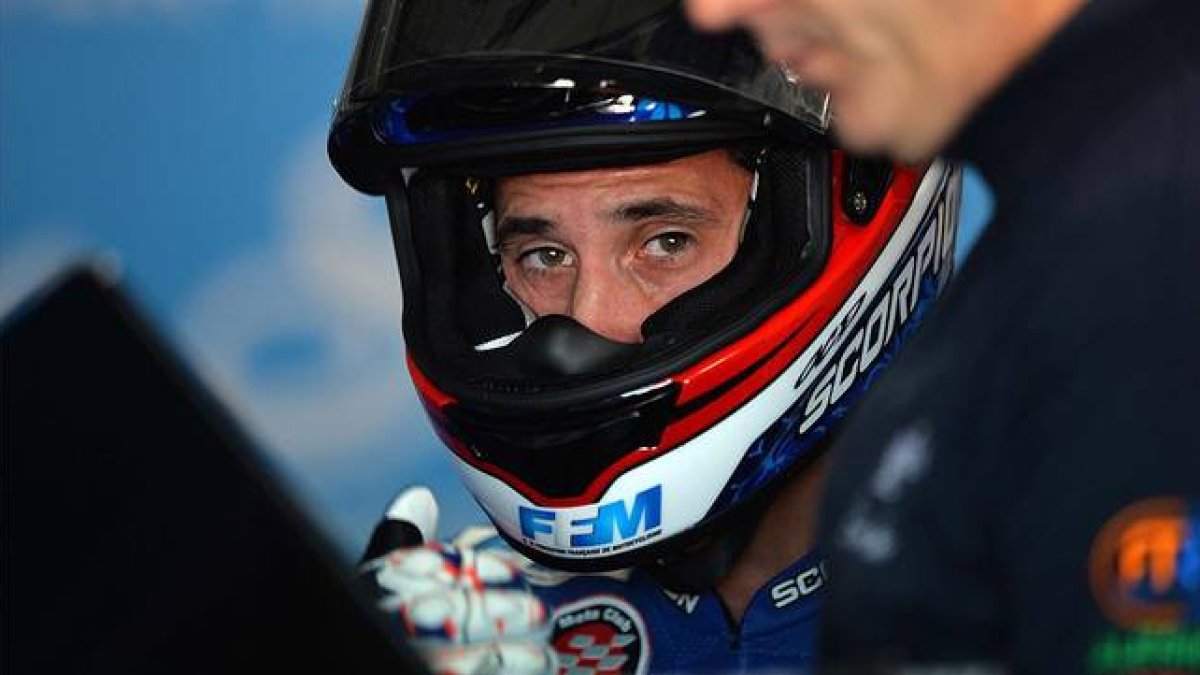 El francés Alexis Masbou, piloto de Honda en Moto3, en una imagen de archivo.